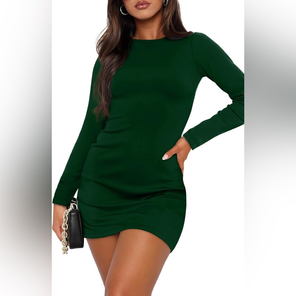 Long Sleeve Bodycon Mini Dress